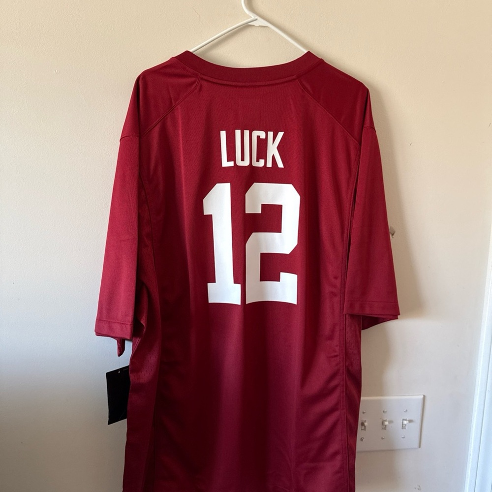 Nike Men's Crimson Jersey with White Number - Picture 7 of 7